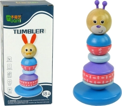 Drevená vzdelávacia pyramída Medvedík