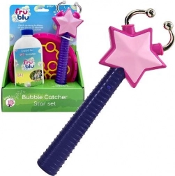 Fru Blu lapač bublín Hviezdička + roztok 0,4 l