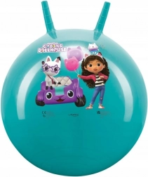 Skákacia lopta s držadlami GABIN MAČACÍ DOMČEK