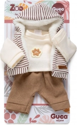 Oblečenie pre opičku Reborn 32 cm – 3-dielna súprava