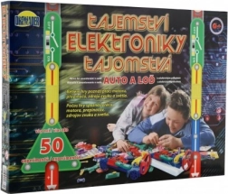 Tajomstvá elektroniky – stavebnica auto a loď, 50 experimentov
