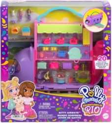 Polly Pocket Lietadlo Mačičkových Dobrodružstiev