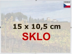 Rám Euroclip 15x10,5 cm sklo