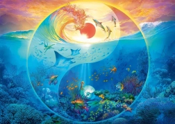 Puzzle Schmidt v krajine morských živočíchov 1000 dielikov