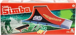 mini fingerboard s rampou X-Treme od SIMBA