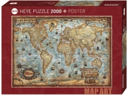 Puzzle HEYE svet, 2000 dielikov