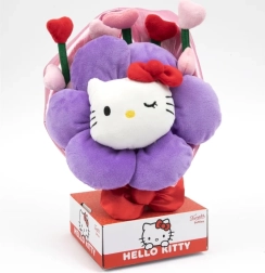 Hello Kitty plyšová hračka s kyticou 30 cm