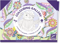 Maľovanková galéria Vtáci DJECO