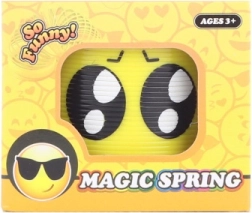 Plastová pružina so smajlíkom