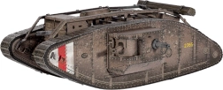 3D kovové puzzle Britský tank Mark IV