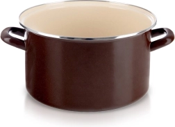 Smalťovaný hrniec Brown 30 cm, 10 l