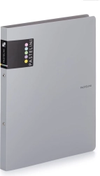 Krúžkový zakladač A4 PASTELINI sivý