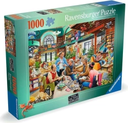 Ravensburger puzzle Knižný klub „Otoč list“ 1000 dielikov