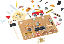 Bigjigs Toys kreatívna zatĺkacia hra doprava