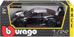 Bburago Porsche 911 GT3 čierny model v mierke 1:24