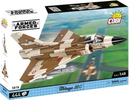 Stavebnica COBI Armed Forces – Mirage IIIC 1:48, 444 dielikov