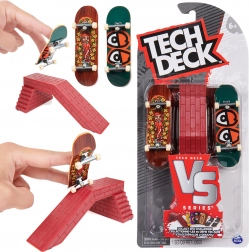 Tech Deck VS Series Krooked fingerboard set s prekážkou, 2 ks