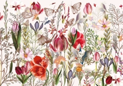 Puzzle Kvety: Lúčne Kvety 500 Dielikov