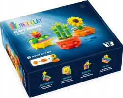 Kreatívna modelovacia sada HeyClay zelení priatelia s aplikáciou (15 balíčkov)