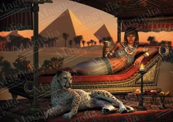 Magnolia puzzle Večera pri pyramídach 1000 dielikov