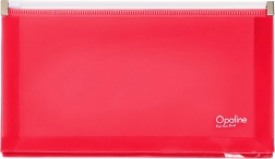 Obálka DL Opaline so zipsom ružová