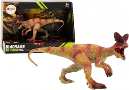 Zberateľská figúrka dinosaura dilofosaura, červená, 1 ks
