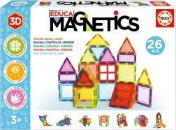 EDUCA Magnetická stavebnica Magnetics 26 dielov