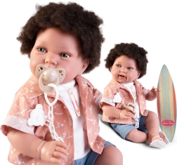 Bábika Antonio Juan Pipo s realistickými vlasmi