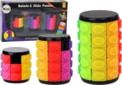 Sada Logických Hlavolamov Valec 3 úrovne Obtiažnosti