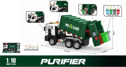 Smetiarske auto 1:10 so svetlom a zvukom