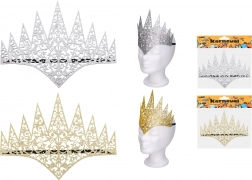 Karnevalová čelenka Korunka pre Deti