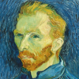 Štvorcové puzzle CURIOSI Q Art Autoportrét 66 dielikov