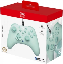 Drôtový ovládač HORIPAD Turbo pre Nintendo Switch v farbe Cozy Green