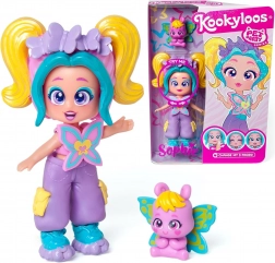 KookyLoos Pet Party Sophie – zberateľská bábika so zvieratkom