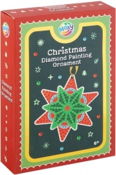 moxy diamantové maľovanie – vianočná ozdoba hviezda