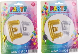 Nafukovací balónik v tvare písmena E