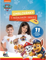 Omaľovánka s nažehľovacími obrázkami TLAPKOVÁ HLIADKA