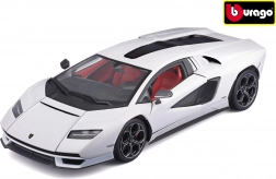 Model Lamborghini Countach LPI 800-4 1:24, Bburago, biela