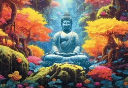Puzzle Buddha 300 častí