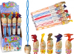 Bublifuk s motívom dinosaurov 34 cm – rôzne farby