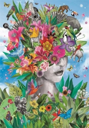 Hlavou v džungli 500 dielikov