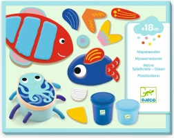 Súprava s modelovacou hmotou Morské zvieratká Djeco