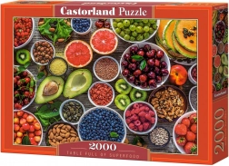 Puzzle 2000 dielikov Table Full of Superfood