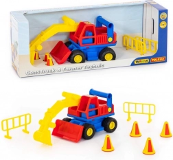 Mega bager ConsTruck s gumovými pneumatikami od WADER