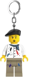 LEGO svietiaci prívesok – maliar minifigúrka s LED svetlom