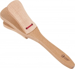 Detské kastanety CLASSIC WORLD – drevený hudobný nástroj