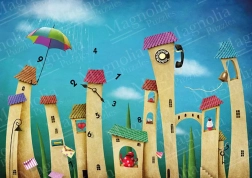 Puzzle tancujúce mesto 1000 dielikov