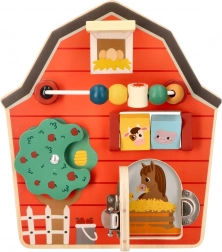 Drevená aktívna tabuľa Stodola