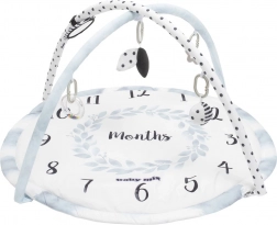 Hrací set s dekou BABY MIX Mesiace, biely