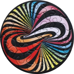 Curiosi okrúhle puzzle Picoli Lolly 33 dielikov